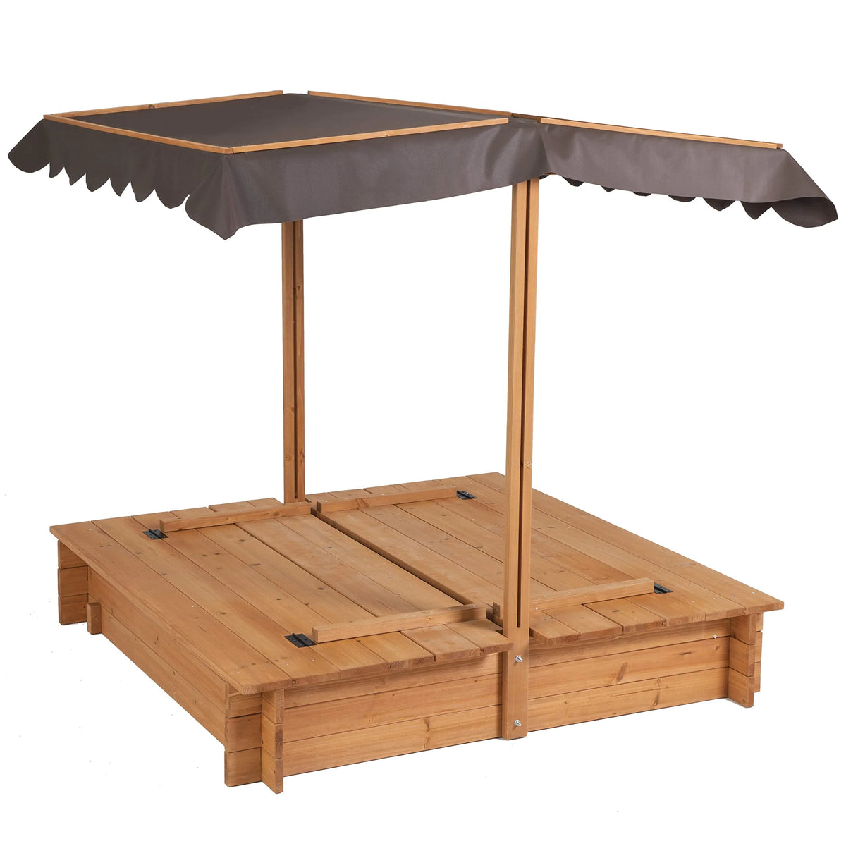 BIRASIL Sandbox Backyard Outdoor Natural