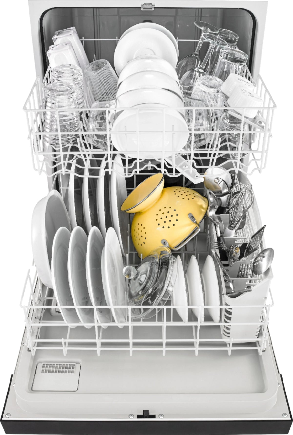 Whirlpool - 24 Built-In Dishwasher - Stainless steel