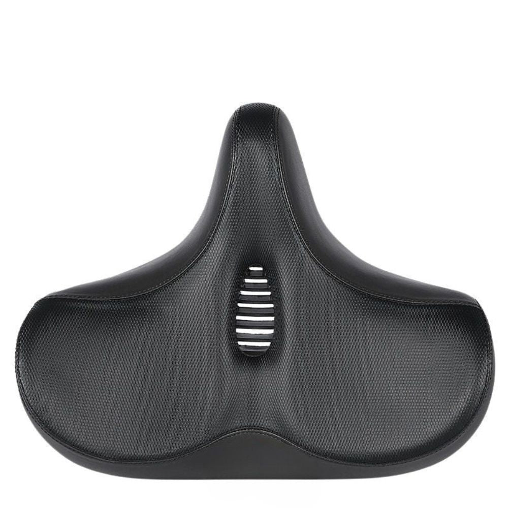 Oversized Bike Saddle with Dual Spring Suspension and Ventilated Foam  Cushion