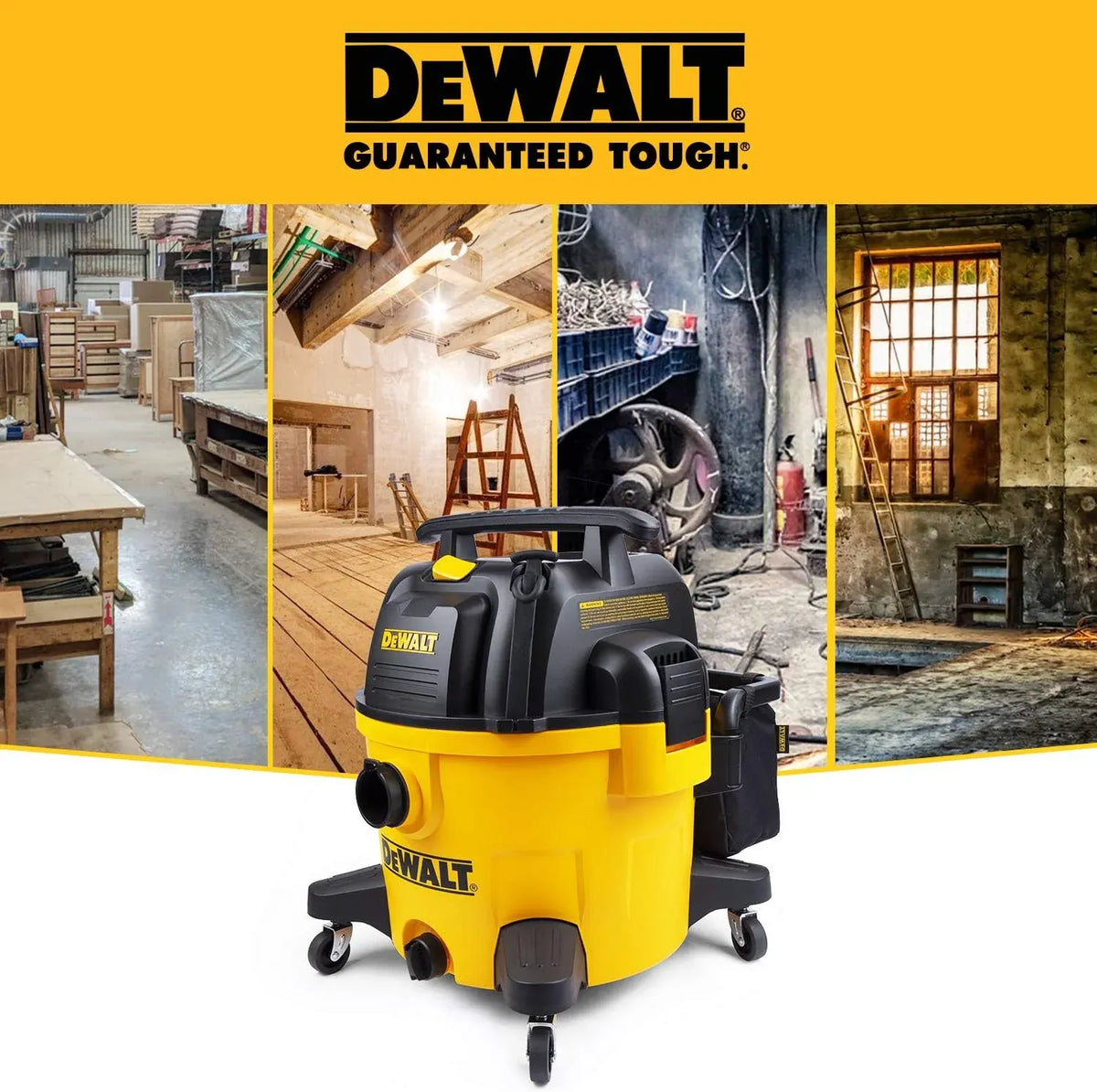 9 Gallon Wet/Dry VAC, Heavy-Duty Shop Vacuum with Attachments, 5 Peak HP, with Blower Function, DXV09PA