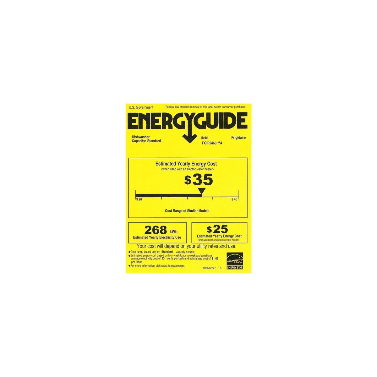 Frigidaire - Gallery 24 Top Control Tall Tub Built-In Dishwasher - Stainless steel