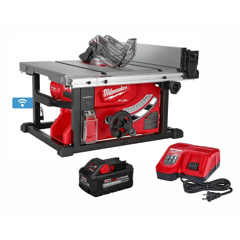 Milwaukee 2736-21HD M18 FUEL 18V 8-1/4-Inch Cordless One-Key Table Saw Kit