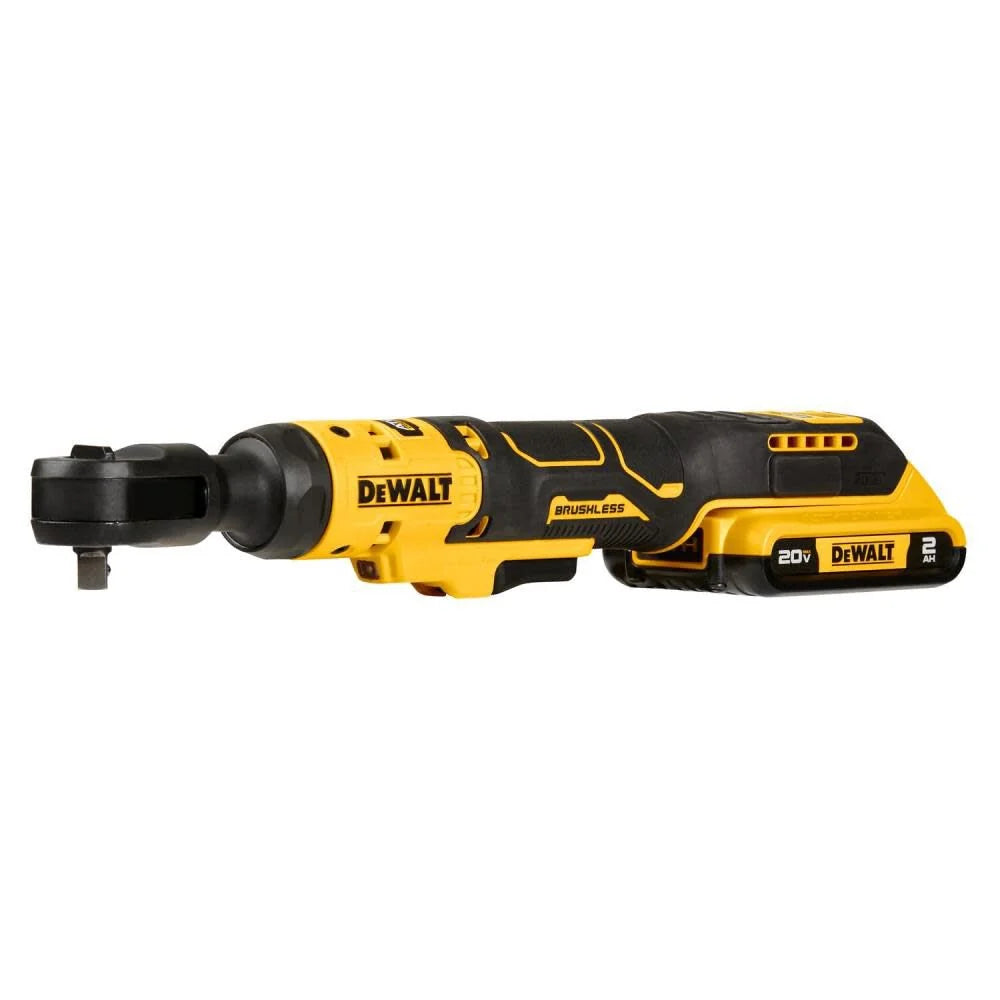 DW ATOMIC 20V MAX Ratchet Kit Brushless 3/8 DCF513D1 from DW