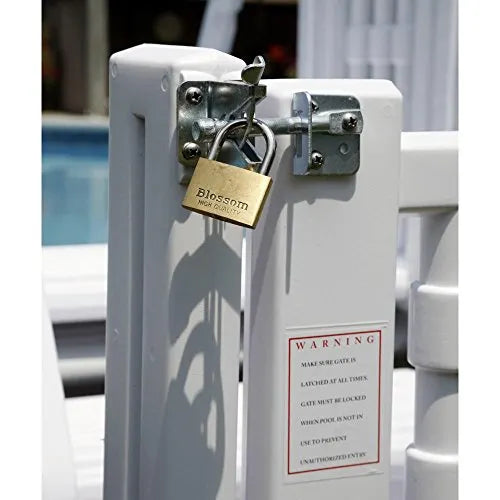 Easy Step Pool Entry System with Gate