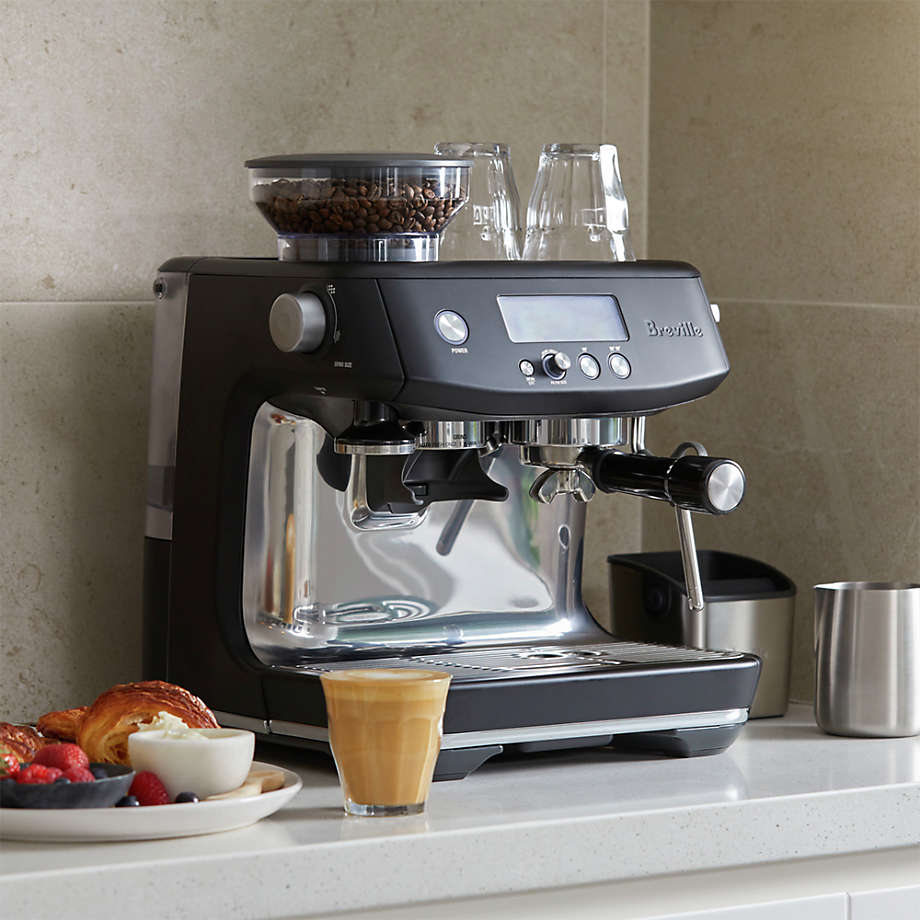 The Breville Barista Pro Espresso Machine- Black Truffle