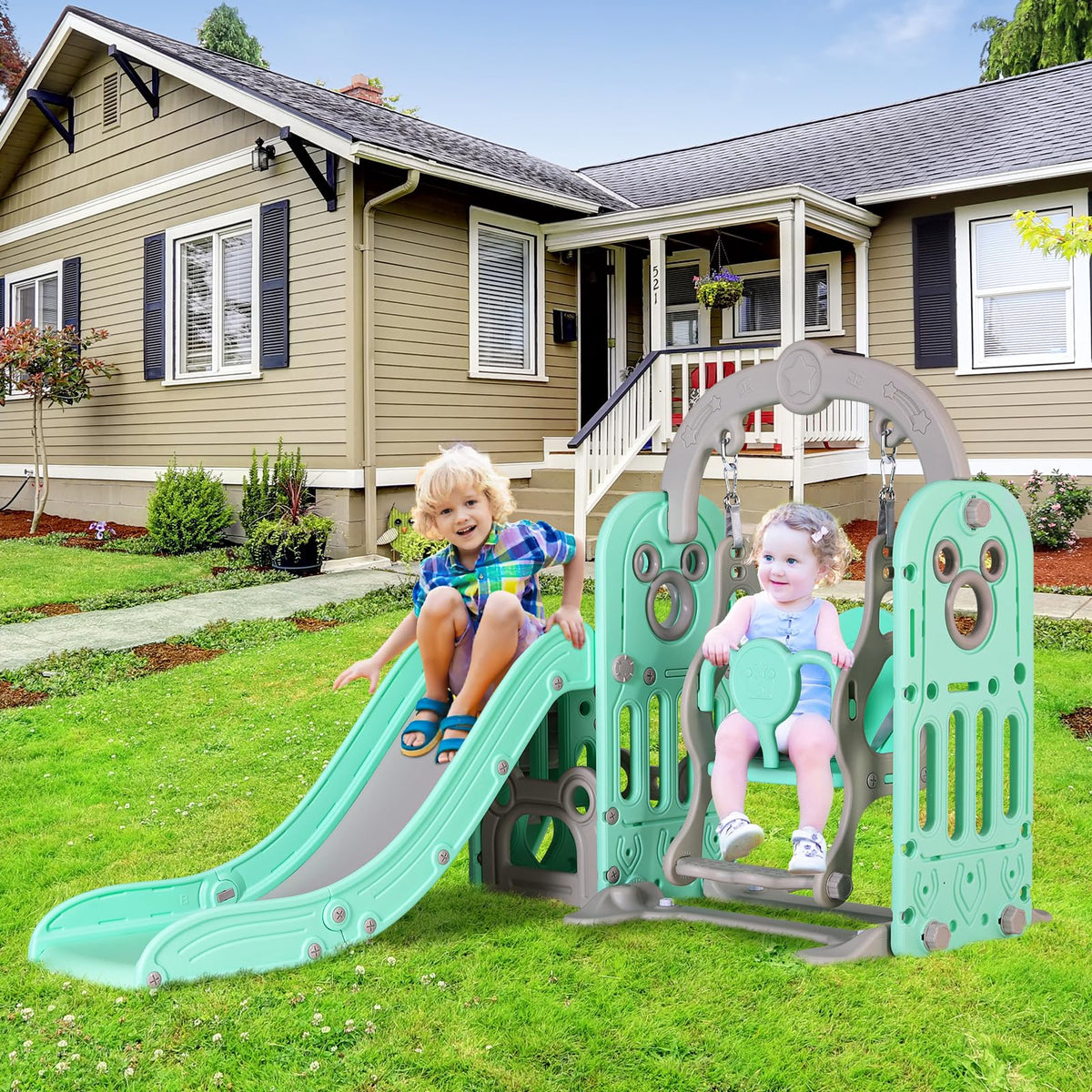 Arlopu Climber Toddler Reinforced Playground