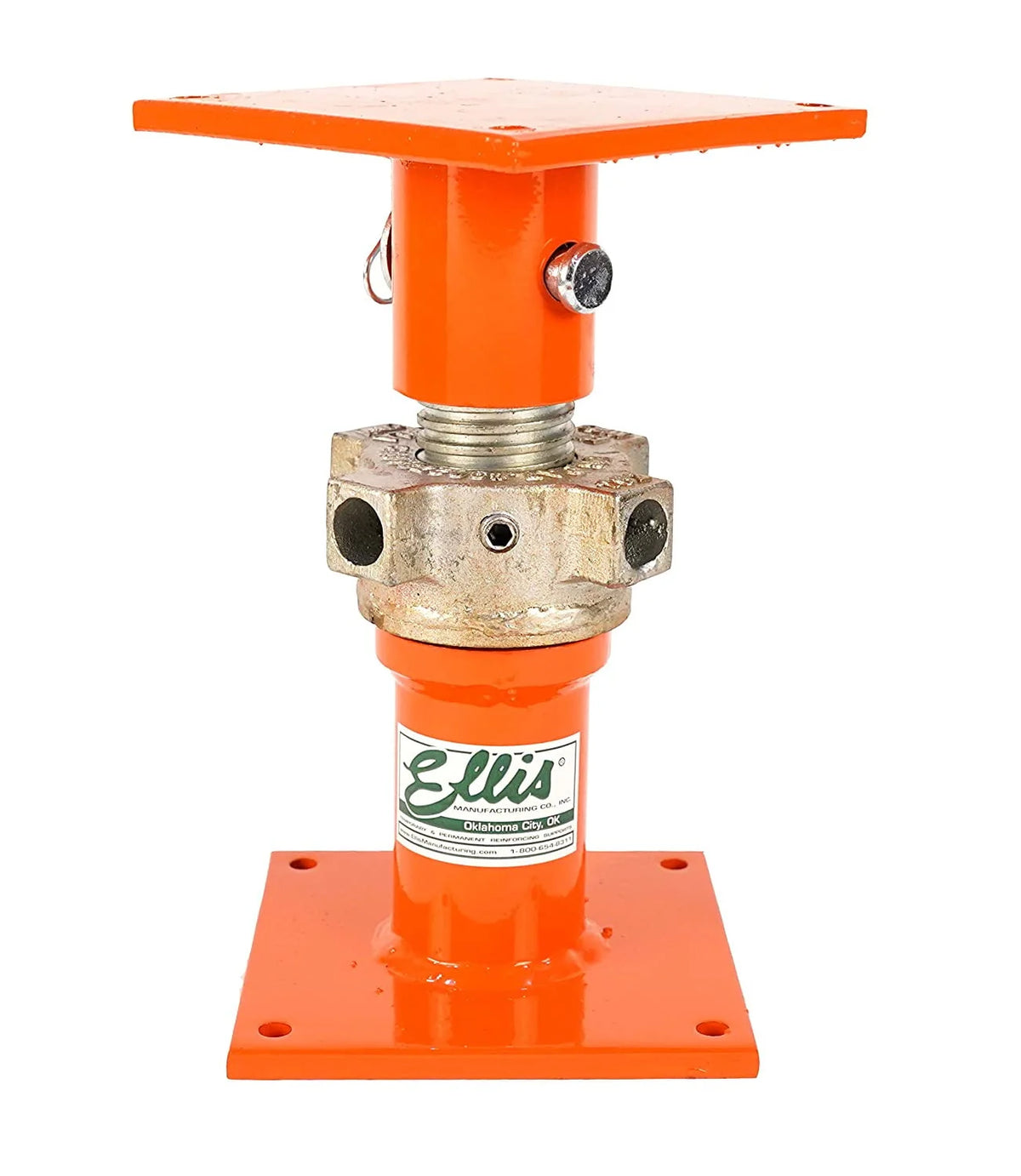 Ellis Manufacturing Company - Light Duty Steel Lifting Shores - 10 - 14 Adjustment Range - 20,000 lb Safe Load Capacity