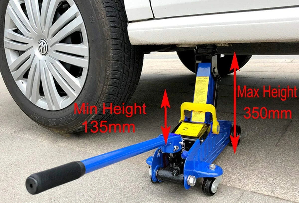 Dayplus 2T Hydraulic Trolley Floor Jack Car Van Garage Lift TUV CE Safe 3 Ton Jack Stand UK