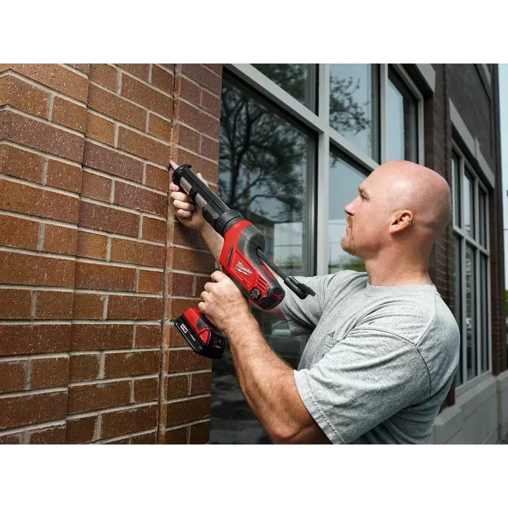Milwaukee 2641-20 M18 18V 10-Ounce Caulk and Adhesive Gun - Bare Tool
