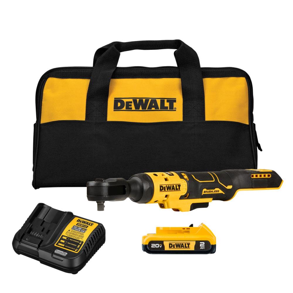 DEWALT ATOMIC 20V MAX Ratchet Kit Brushless 3/8 DCF513D1 from DEWALT💝 Last Day For Clearance