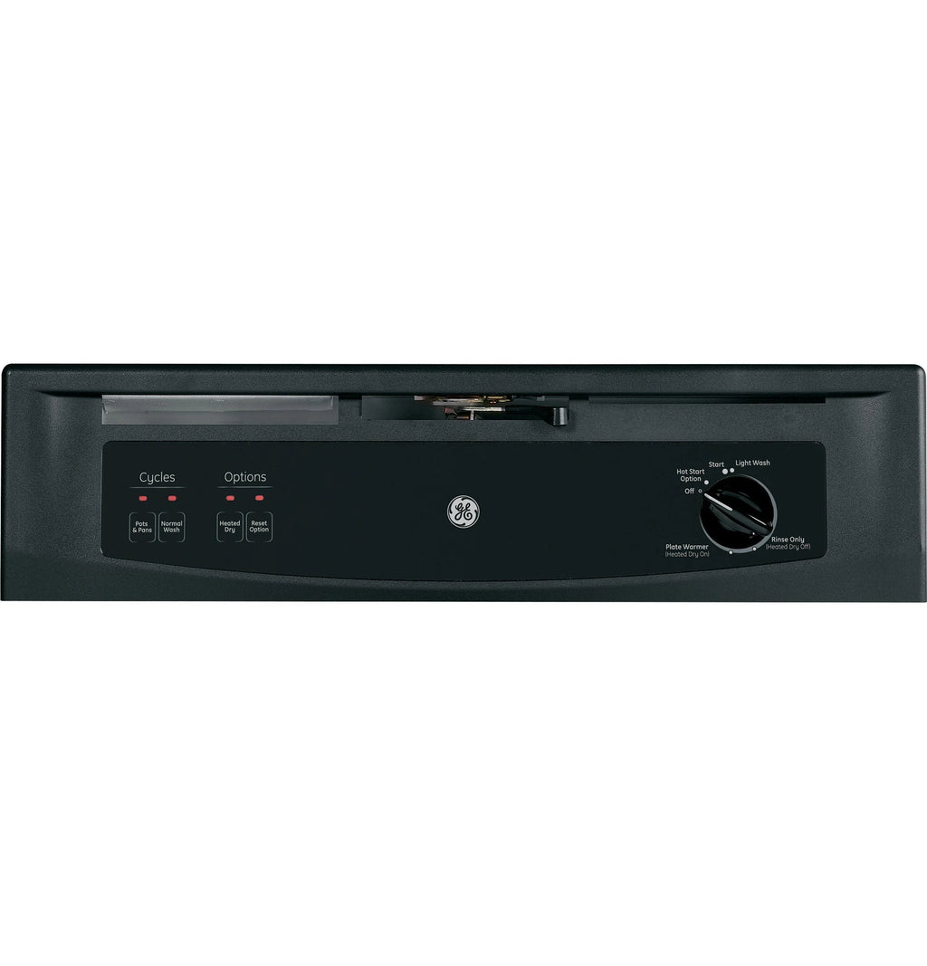 GE - SpaceMaker 24 Built-In Dishwasher - Stainless steel
