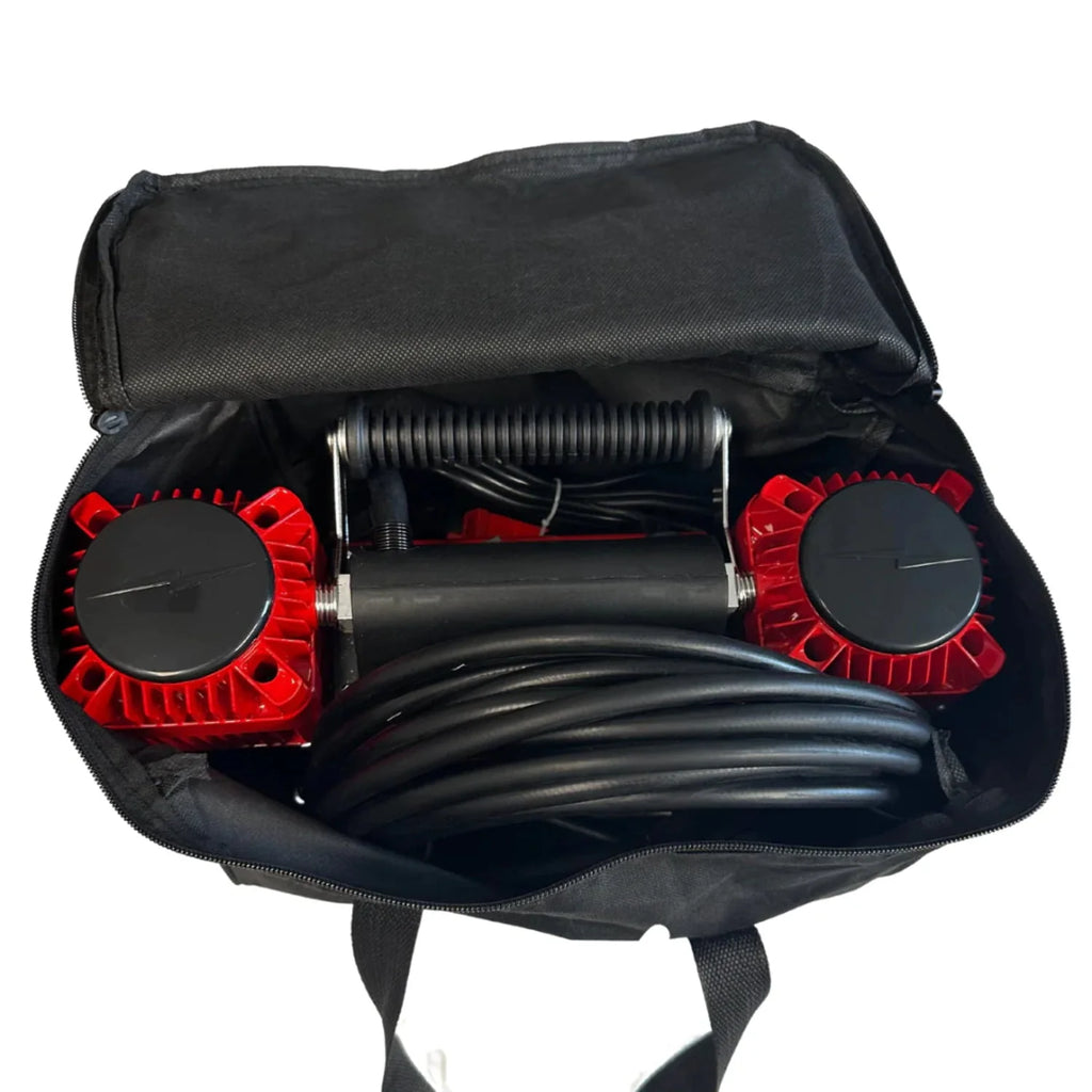Thor's Lightning Bolt Portable 12v True Dual Air Compressor 10.6 CFM