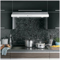 GE - 36 Convertible Range Hood - Stainless steel