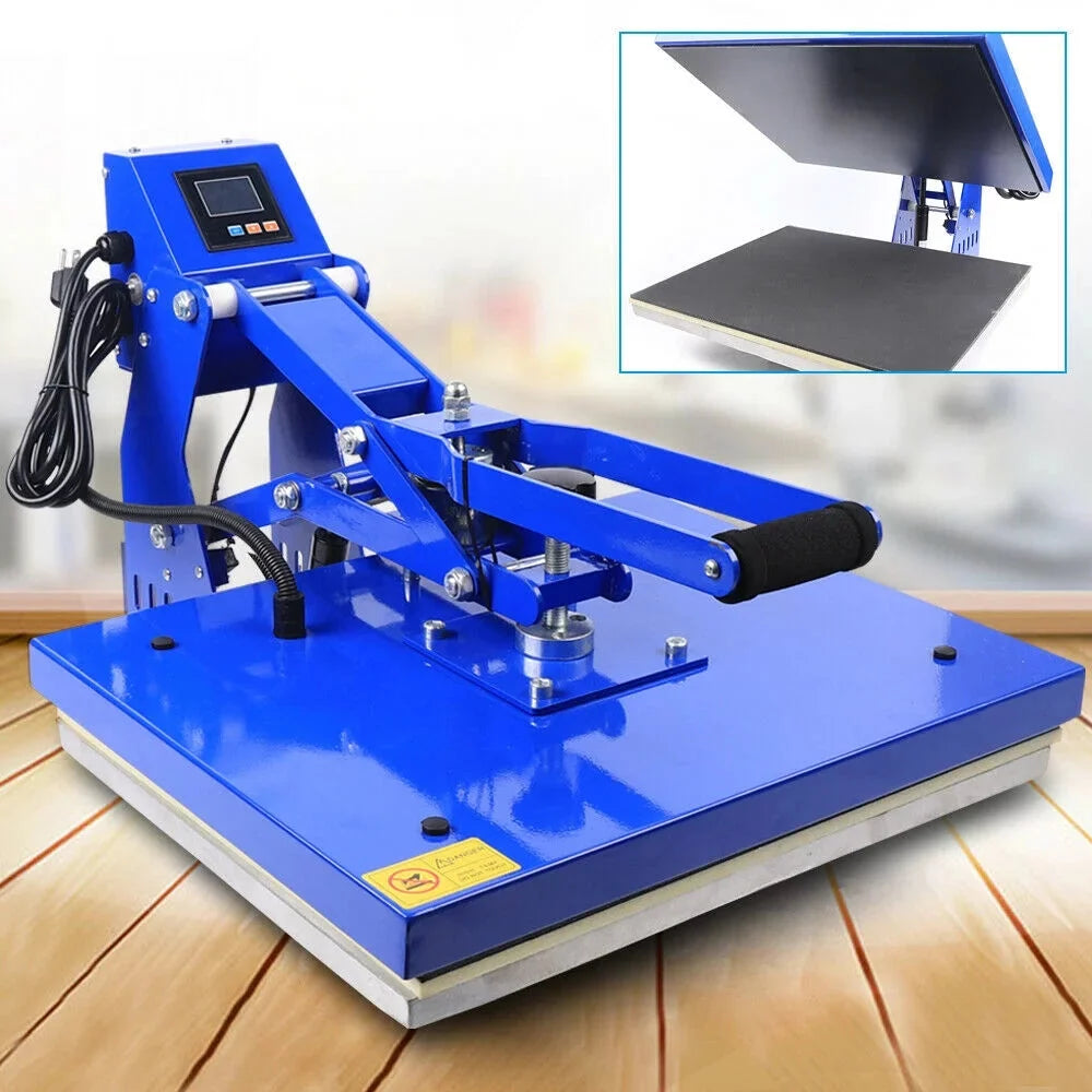 For T-shirt Auto Open Heat Press Machine 16x 20 Clamshell Sublimation Transfer