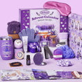 Lavender Spa Advent Calendar with 24 Daily Gifts and Skincare Items