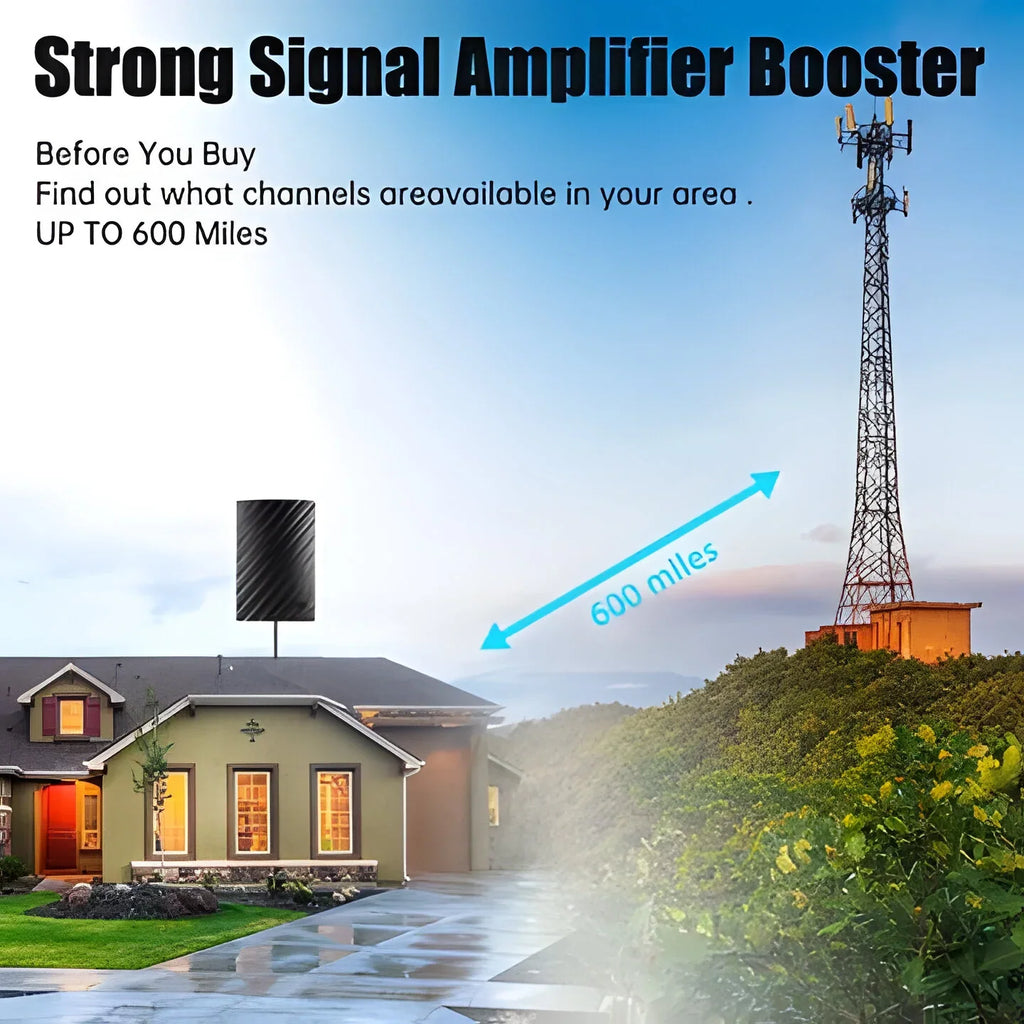 Long Range Indoor HDTV 4K Digital Antenna