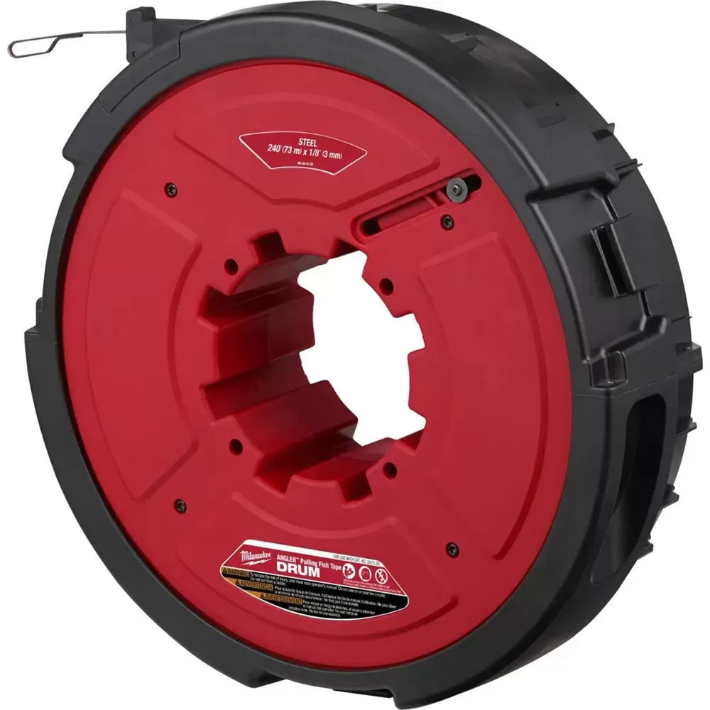 Milwaukee 48-44-5178 M18 FUEL 18V Angler 240' x 1/8 Steel Pulling Fish Tape