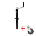 Southwest Wheel 5,000 lbs top wind RAM A-frame Trailer Jack w/ 6 Poly Caster wheel