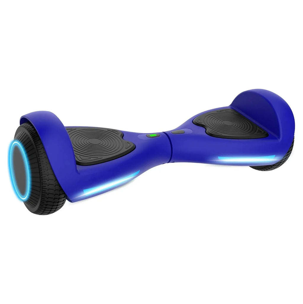 GOTRAX FX3 Hoverboard for Kids Adults,200W Motor 6.5 LED Wheels 6.2mph Speed Hover Board, Blue
