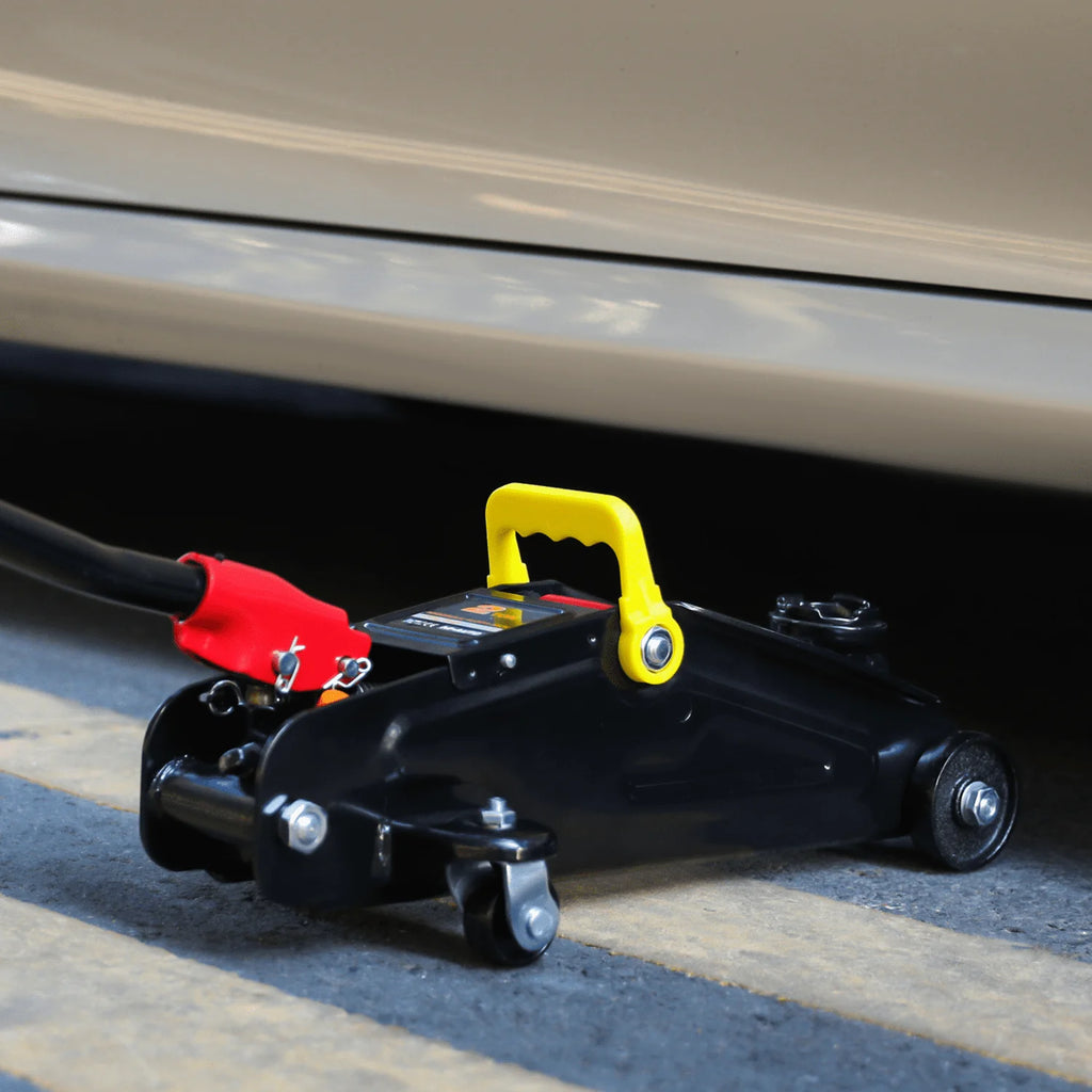 Magshion 2 Ton (4,000 lb) Capacity, Heavy Duty Hydraulic Trolley Service/Floor Jack with Blow Mold Carrying Storage Case, Black