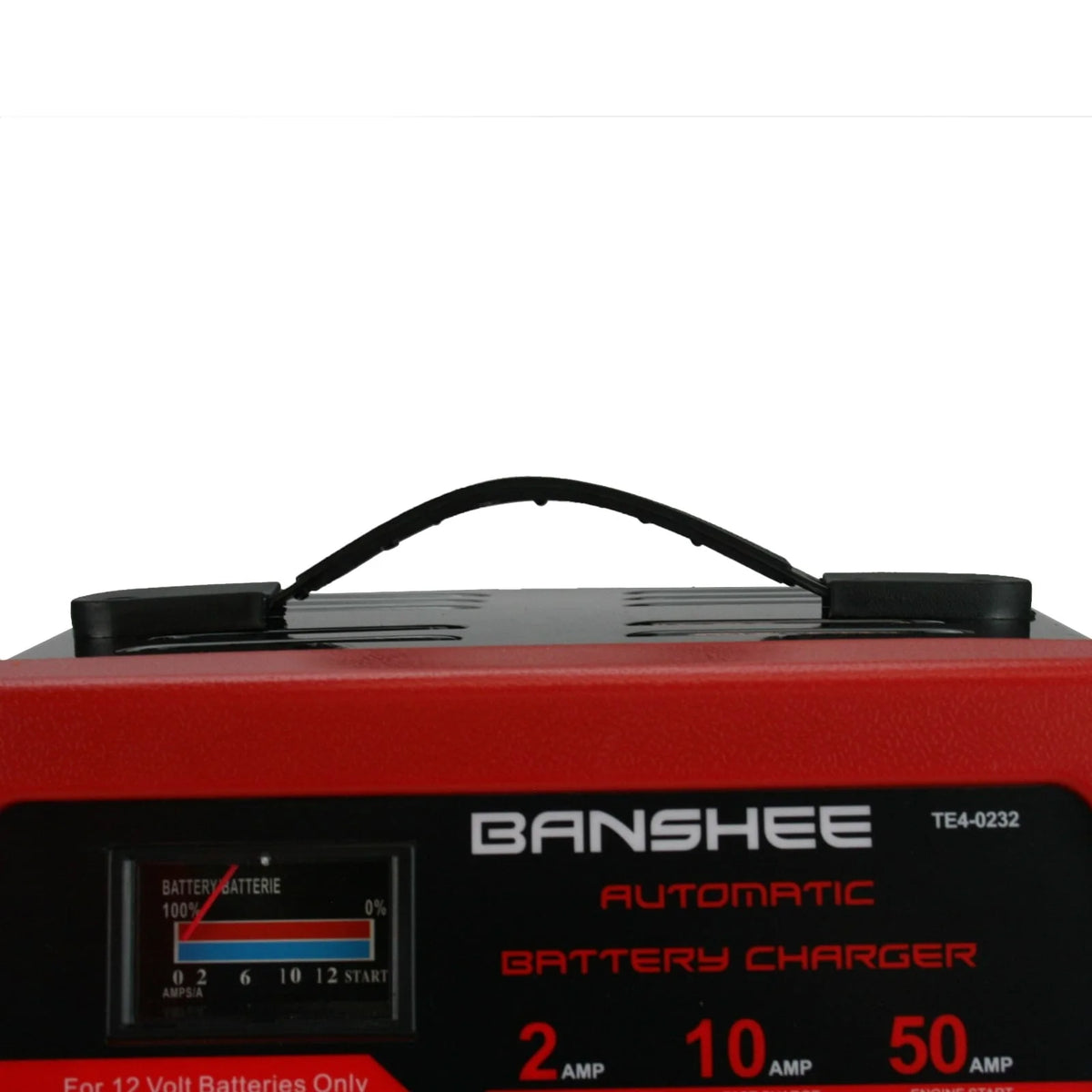 Deep cycle fast charger for 12V 12 volt batteries - 2/10/50 amp