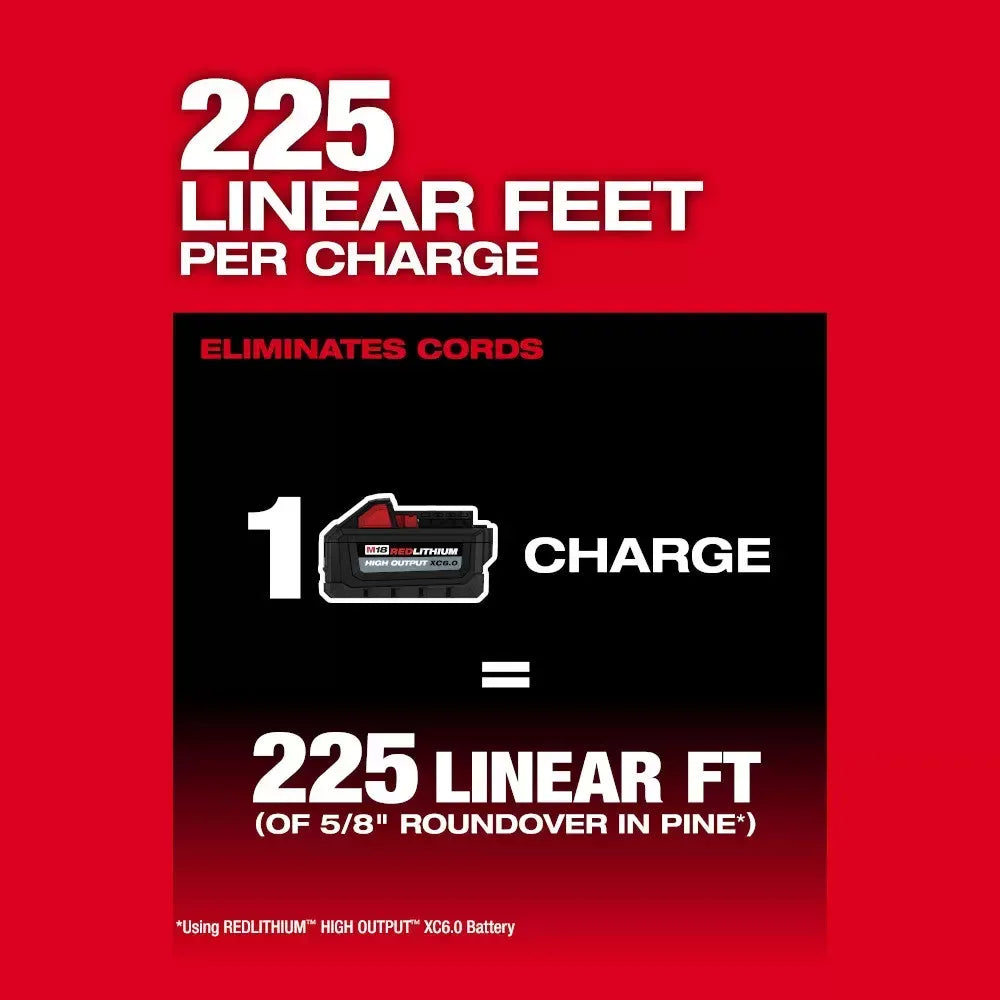 Milwaukee 2838-21 M18 FUEL 18V 1/2 Cordless Lithium-Ion Router Kit, BLACK FRIDAY PRE-SALE ONLY $35.99 AND 2 ADDITIONAL 5.0AH BATTERIES FOR THE FIRST 100 CUSTOMERS