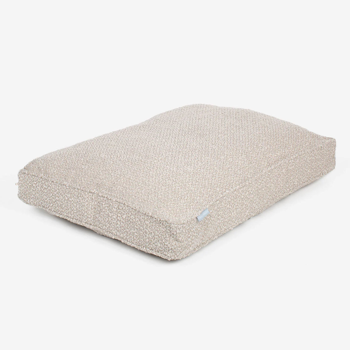 Dog Cushion in Mink Bouclé