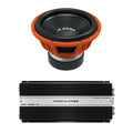 Deaf Bonce Car Audio 15 2Ohm Avatar Subwoofer STU-1546-D2&Monoblock Amp Package New