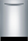 Bosch - 800 Series 24 Top Control Built-In Dishwasher with CrystalDry, Stainless Steel Tub, 3rd Rack, 40 dBa - Stainless steel