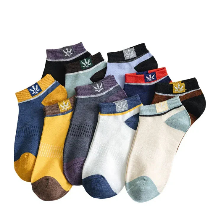 Mens 20 Pairs Cotton Low Cut Sweat Wicking Casual Ankle Socks