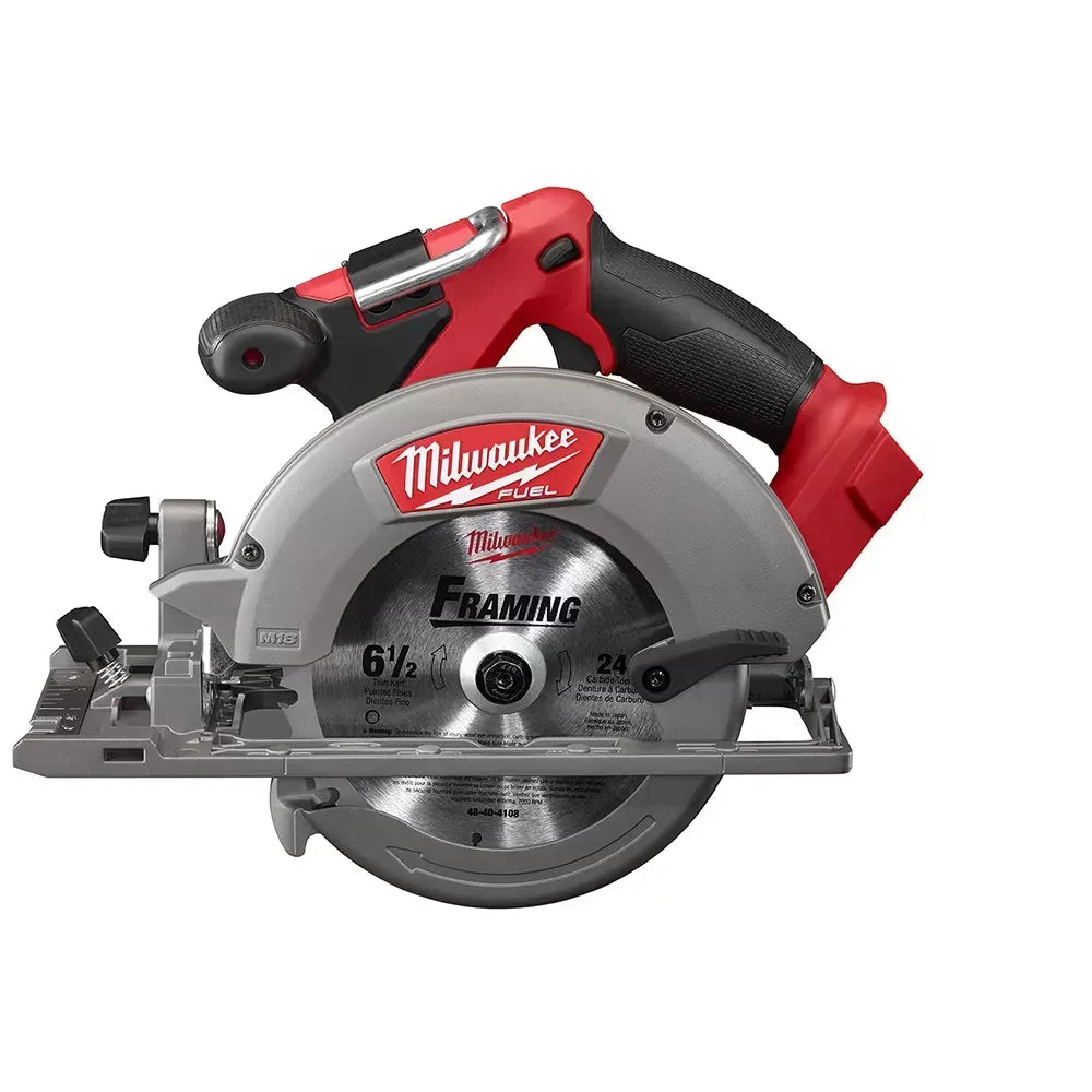 Milwaukee 2730-20 M18 FUEL 18V 6-1/2-Inch Circular Saw w/ Blade - Bare Tool