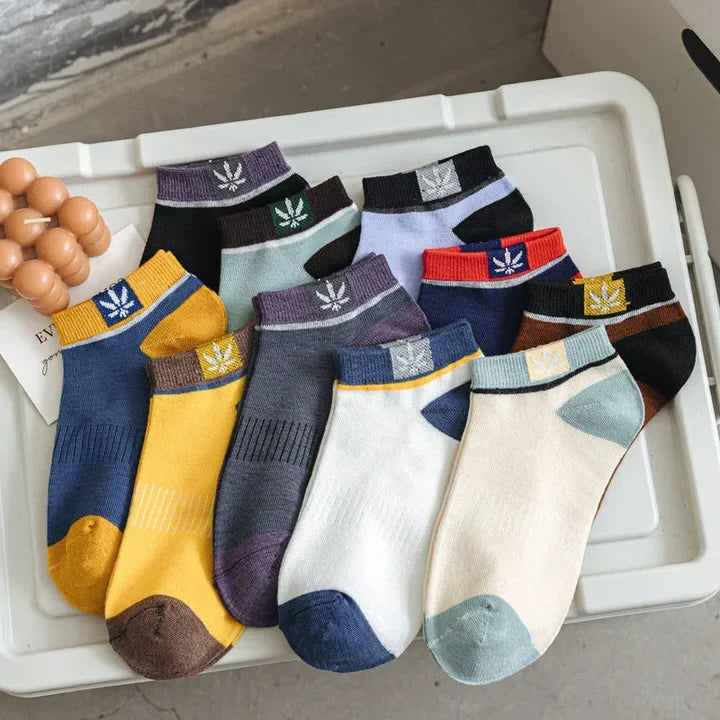 Mens 20 Pairs Cotton Low Cut Sweat Wicking Casual Ankle Socks
