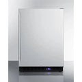 24 Wide Outdoor All-Freezer, Black Cabinet