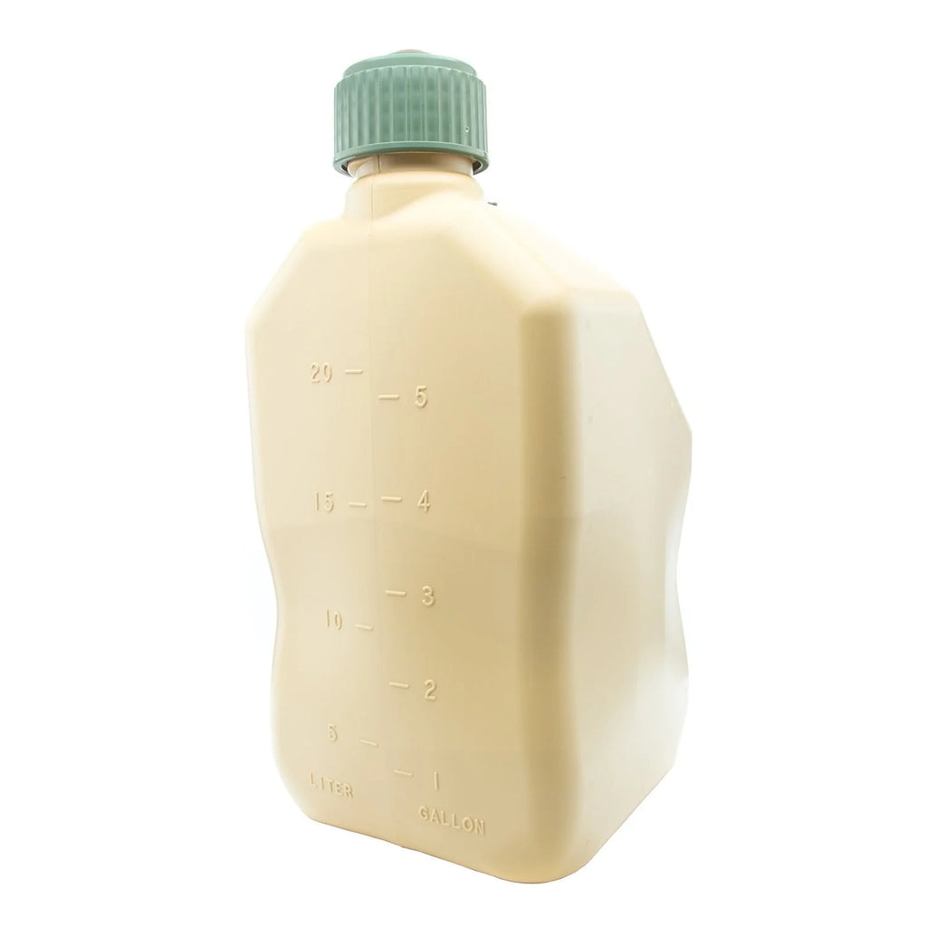 VP Racing Fuels 5.5 Gal Utility Jugs (4 Pack) w/ 14 In Hose, Tactical Tan