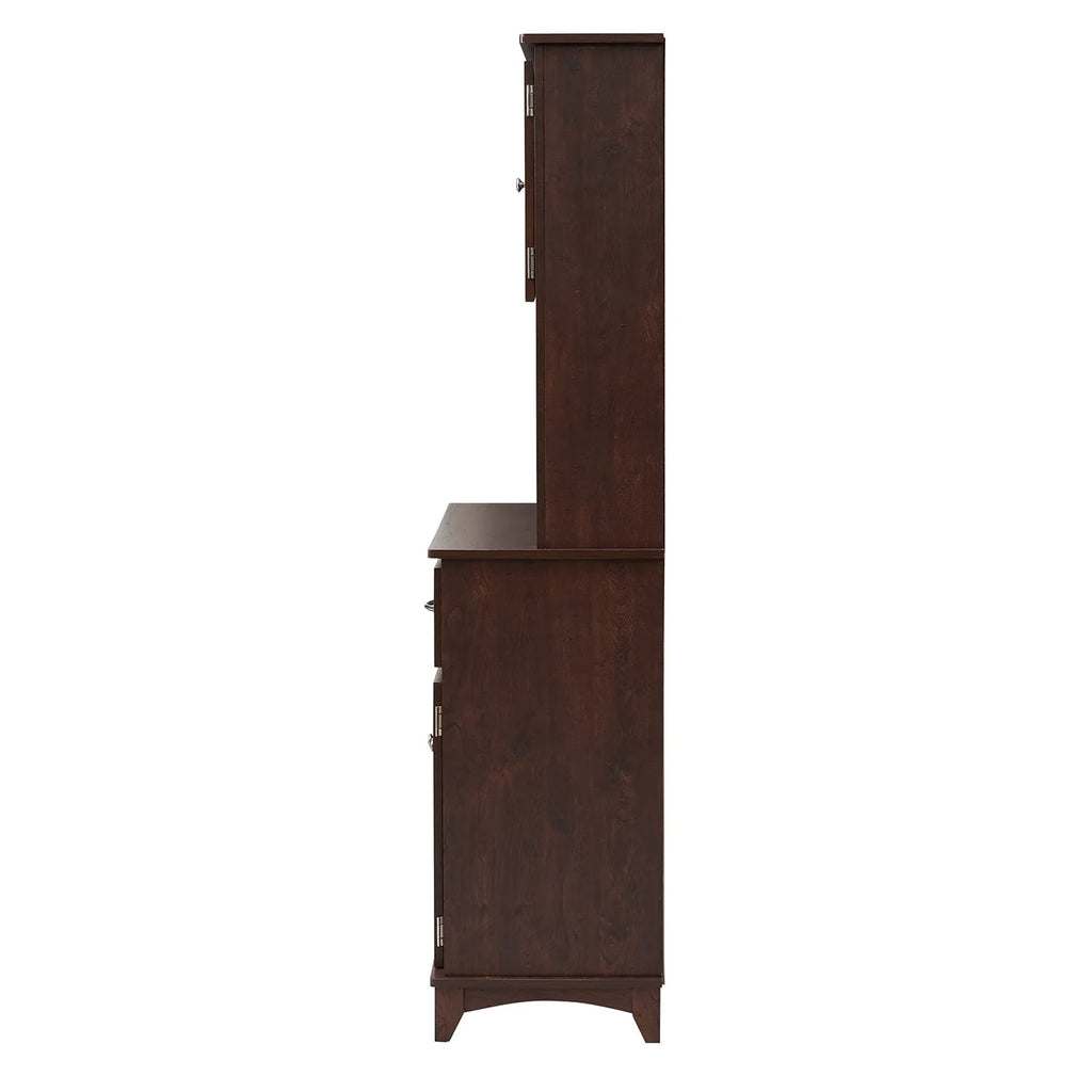 Home Source Microwave Stand Espresso