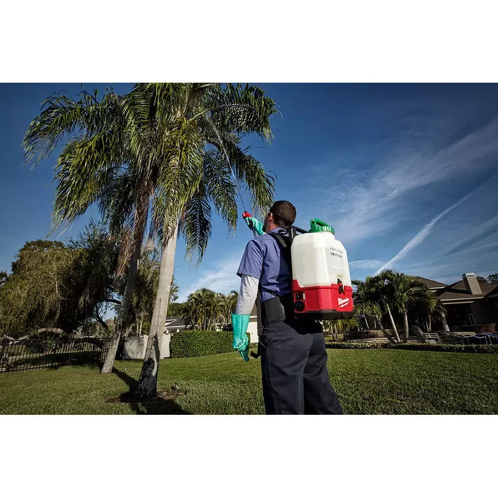 Milwaukee 2820-20PS M18 18V 4 Gallon Switch Tank Backpack Sprayer, Bare Tool