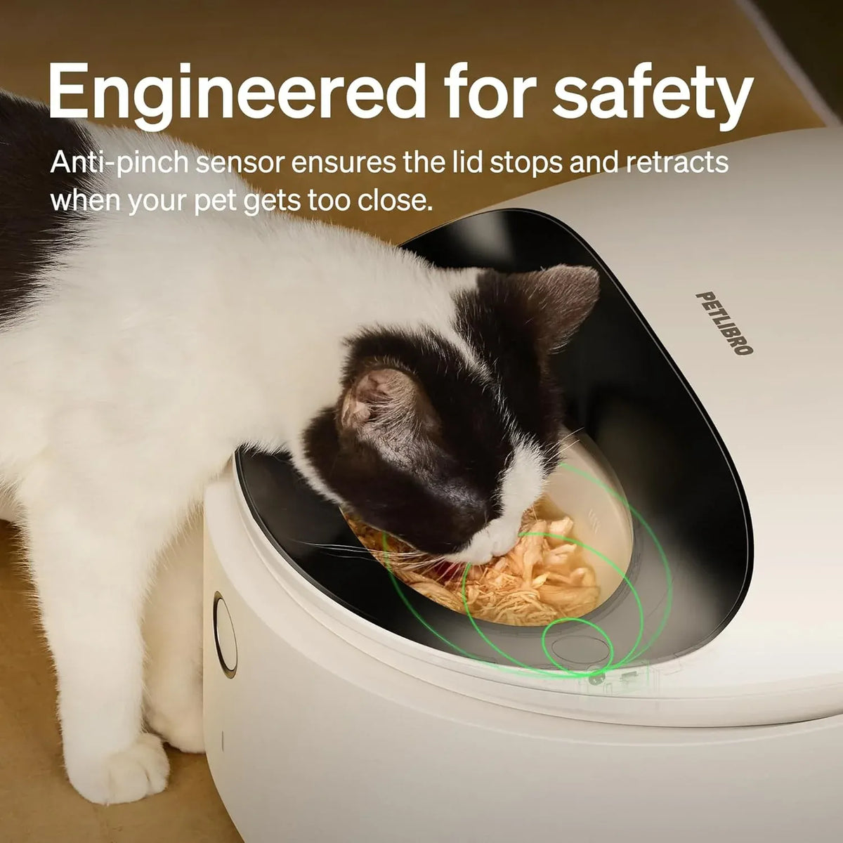 Automatic Cat Feeder Wet Food Refrigerated New Upgraded APP Control,3 Days Freshness 3 Meals,Semiconductor Cooling&Quick Chills Wet Food Dispenser,Polar WiFi Timed Auto Pet Feeder for Cat Dog