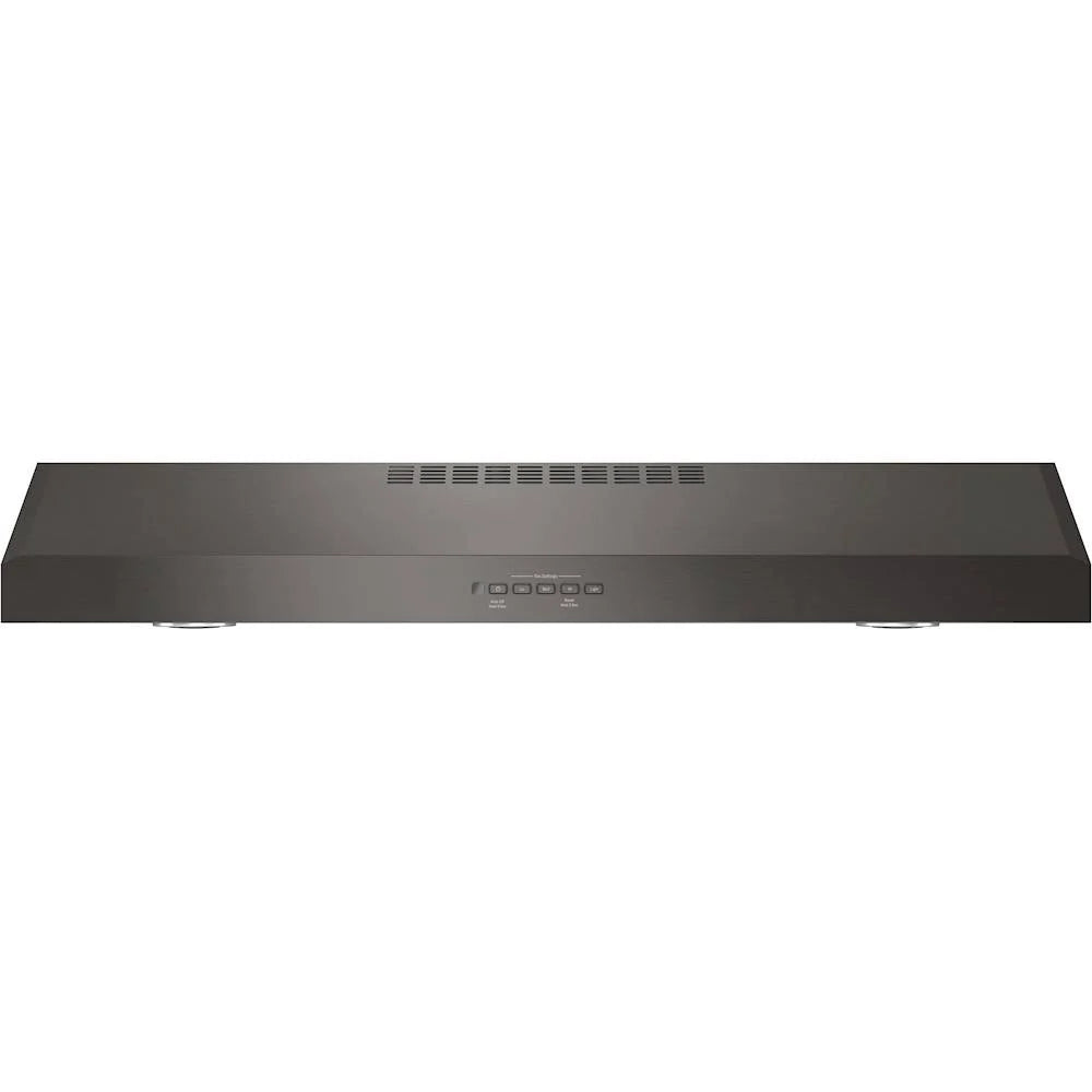 GE - 36 Convertible Range Hood - Black stainless steel