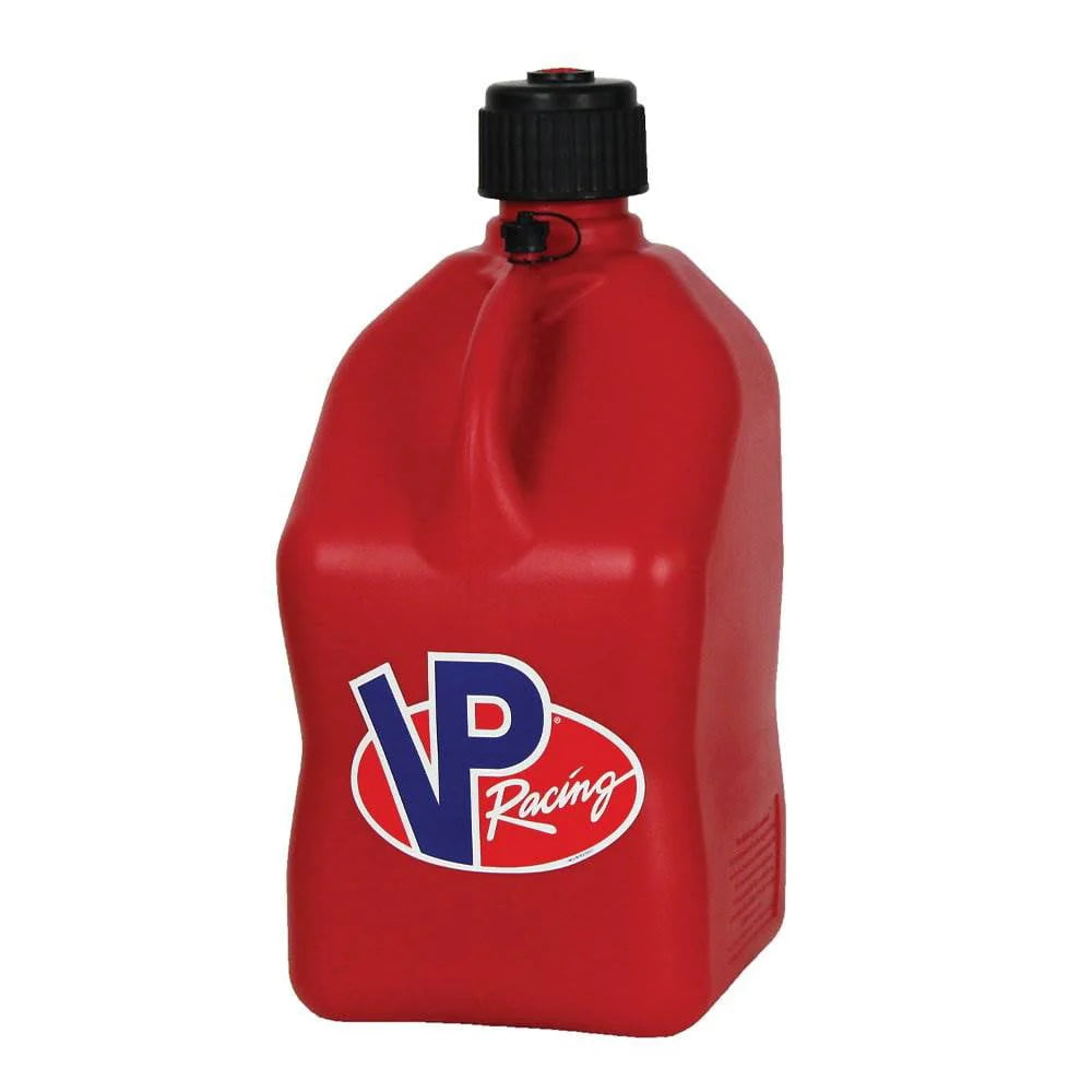 VP Racing Fuels 5.5 Gallon Utility Jugs with Deluxe Hoses, Red (4 Pack)