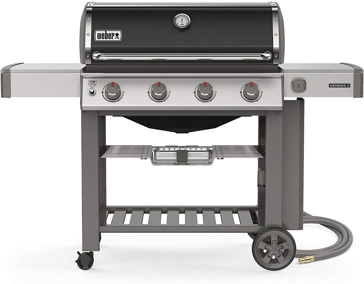 Weber 67011001 Genesis II E-410 Natural Gas Grill, Black