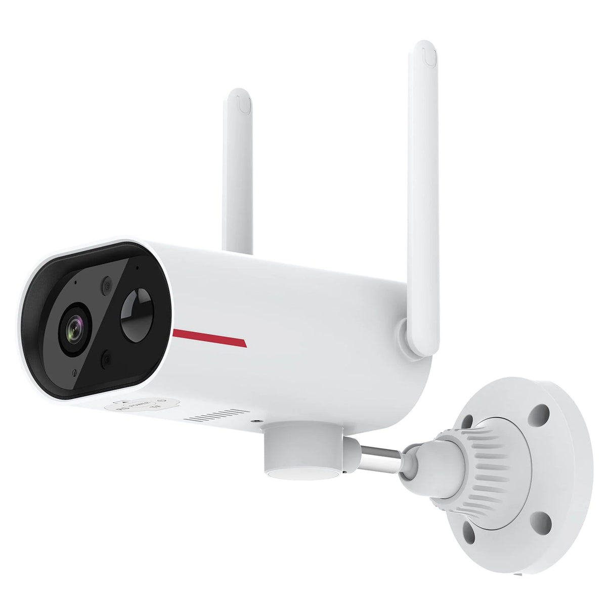DEKCO WiFi Rotating Outdoor Solar Powered Home Security Camera with Night Vision