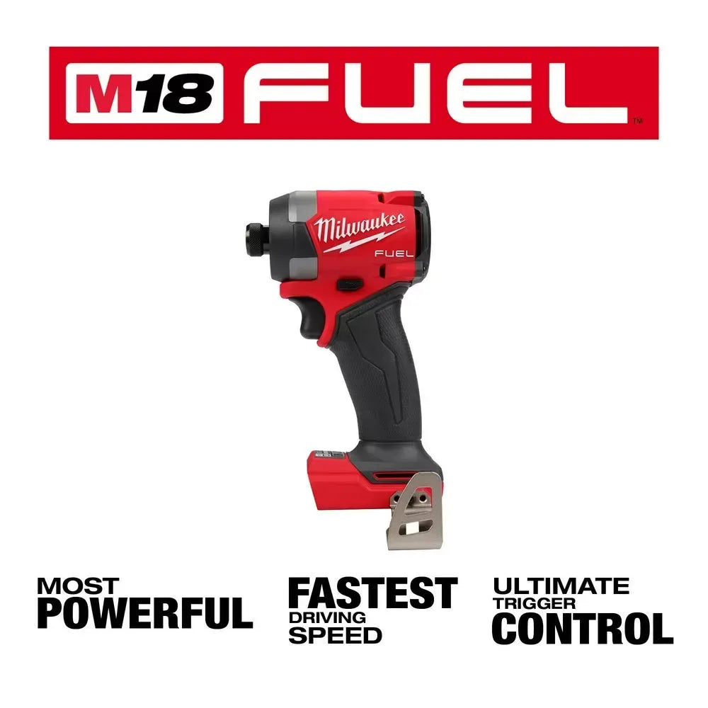 Milwaukee Pre-Sale 2953-20 M18 FUEL 18V 1/4 Hex Cordless Li-Ion Impact Driver -Bare Tool