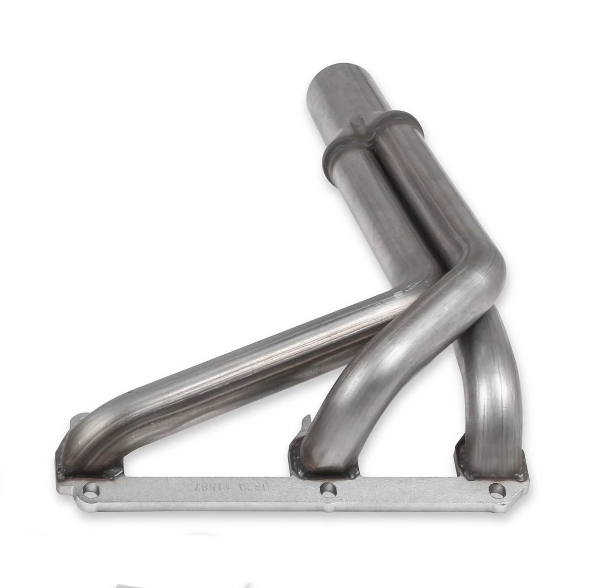 Flowtech 11587FLT Upright Headers 1-1/2 Primary, 20 Long, 27 tall, 2-1/2 x 10 Collector - 409SS Natural Finish
