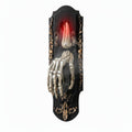 Motion Sensor Doorbell Prop with Sound and Light Effects for Halloween Decorations