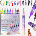 Nail Art Pen Set with Multiple Colors for  Kids