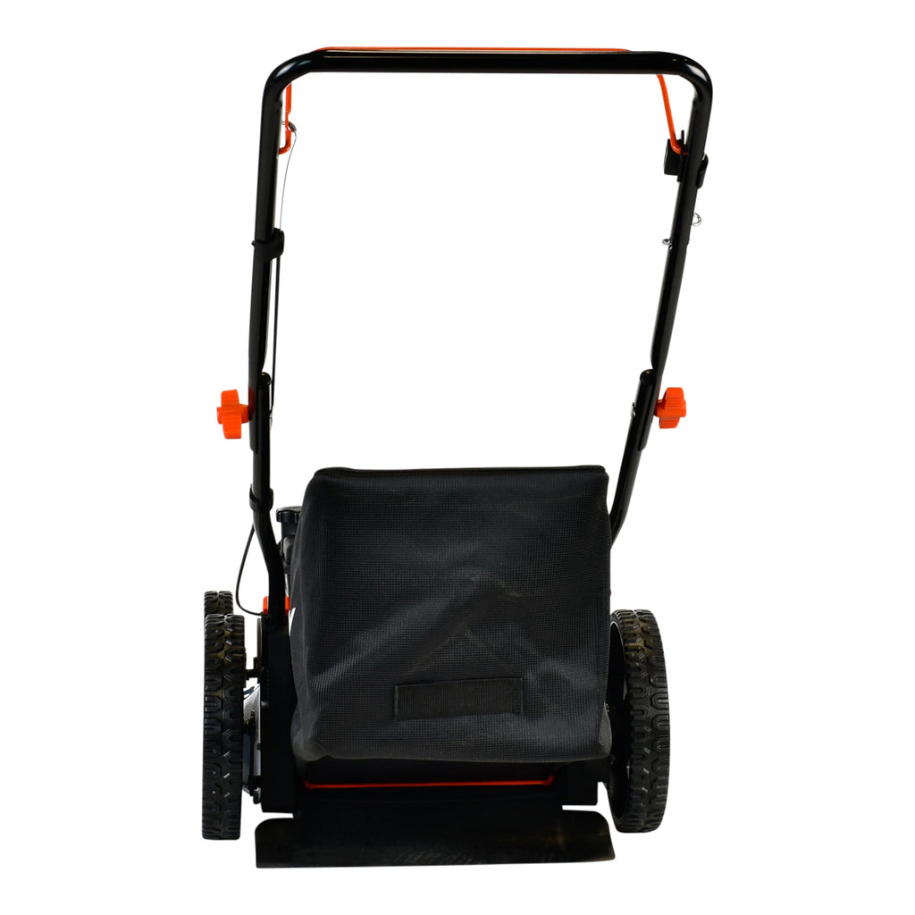 SENIX 21-Inch Push Lawnmower, 140 cc 4-Cycle Briggs & Stratton Engine, 3-in-1 Mower, Prime & Pull, 6-Position Height Adjustment with 11-Inch Rear Wheels, LSPG-M7