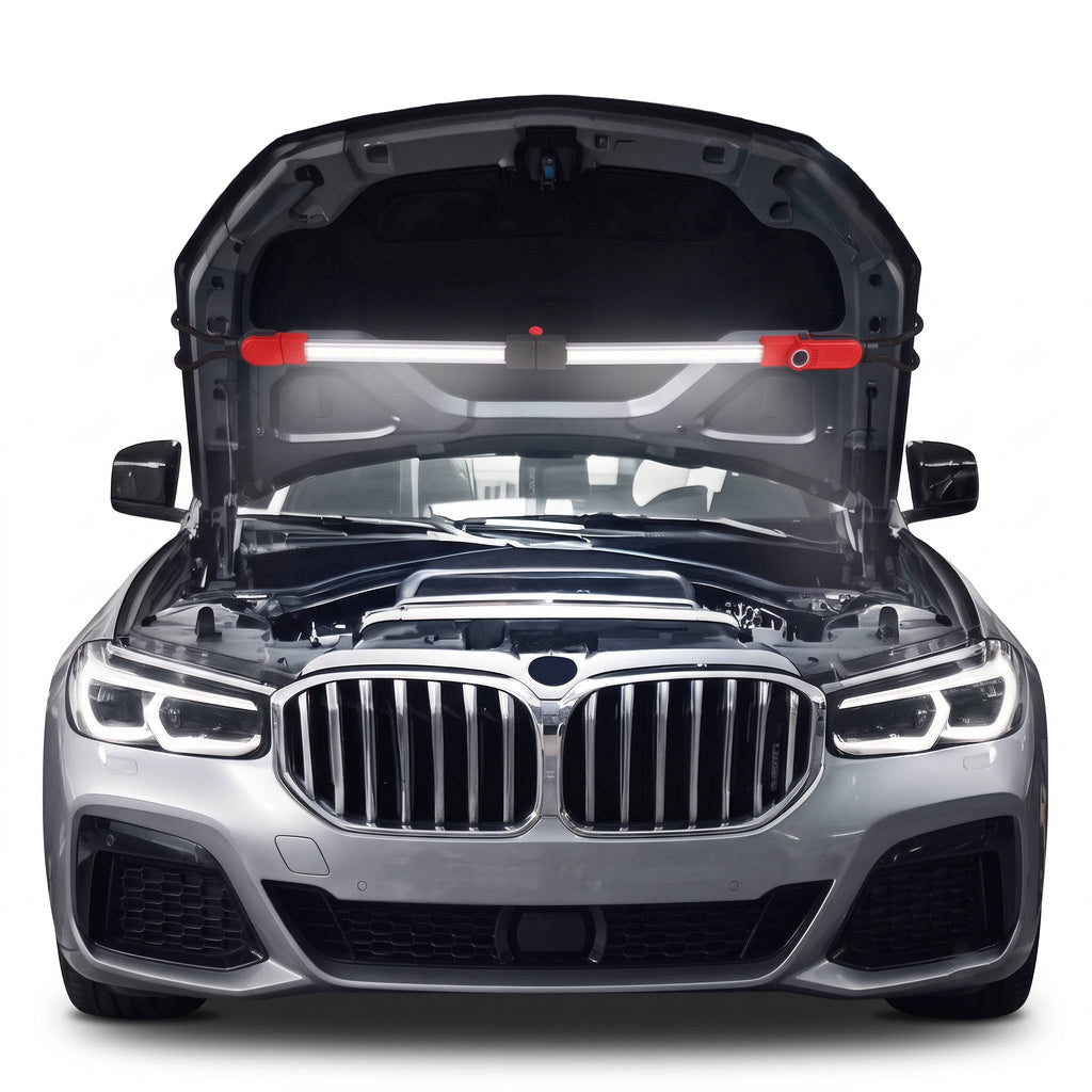LED Under Hood Work Light, Rechargeable Magnetic Automotive Repair Light for Garage and Workshop