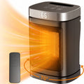 Portable Space Heater, Electric Indoor Heater with 70 Degrees Oscillation and Remote Control for Home, Office and Bedroom