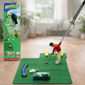Indoor Mini Golf Set with 6 Clubs and Adjustable Course, Multiple Balls  Included