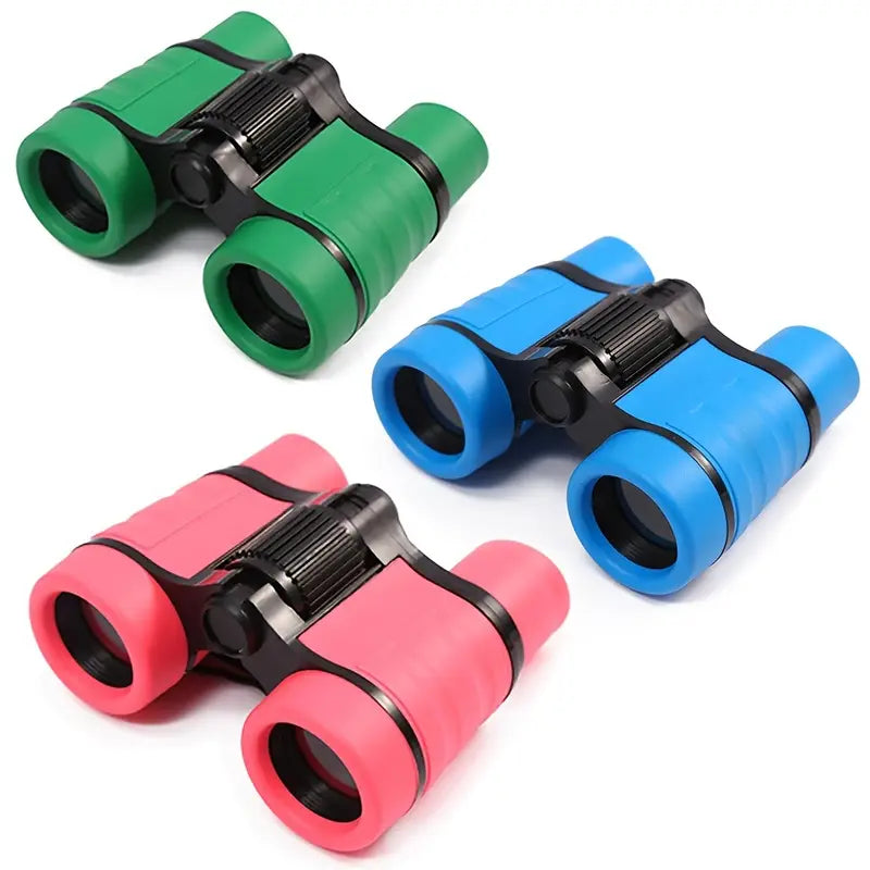 Kids Wildlife Binoculars 8x Magnification with Adjustable Focus and Shock-Resistant  Body